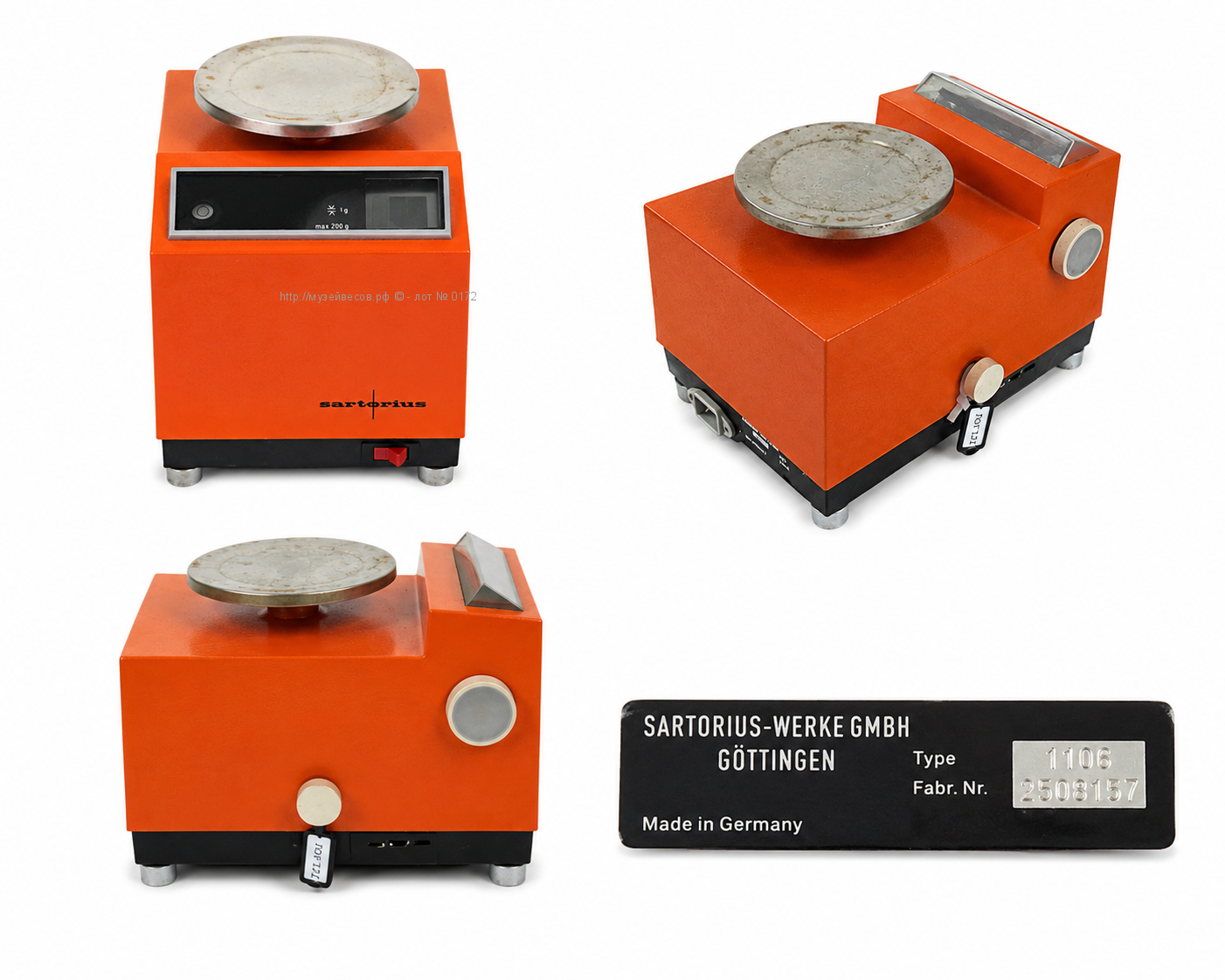Sartorius werke GMBH Gottingen Type 1106