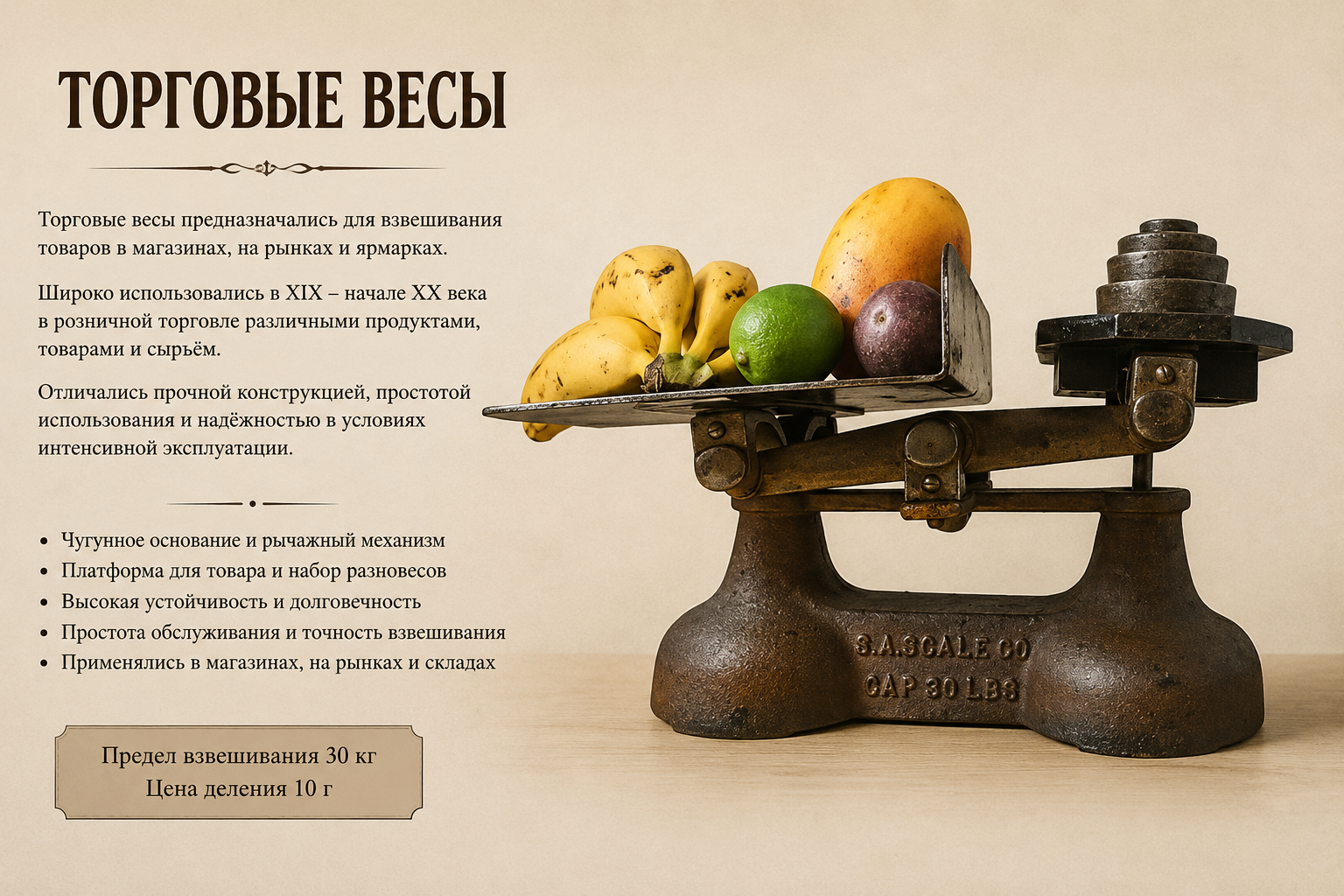 Торговые весы