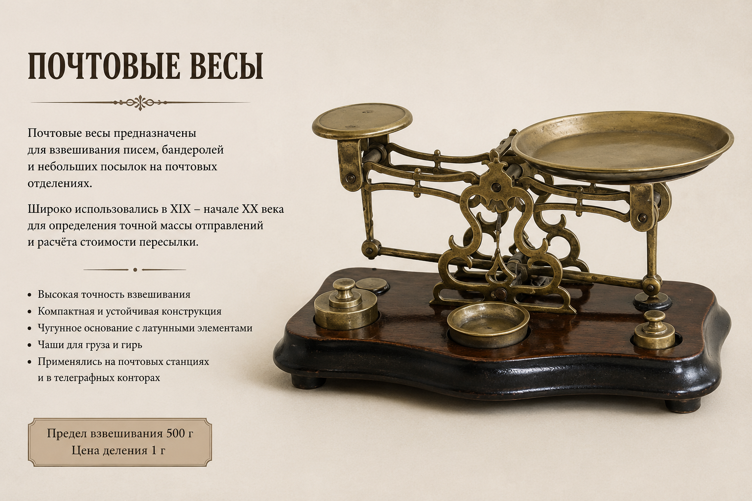 Почтовые весы