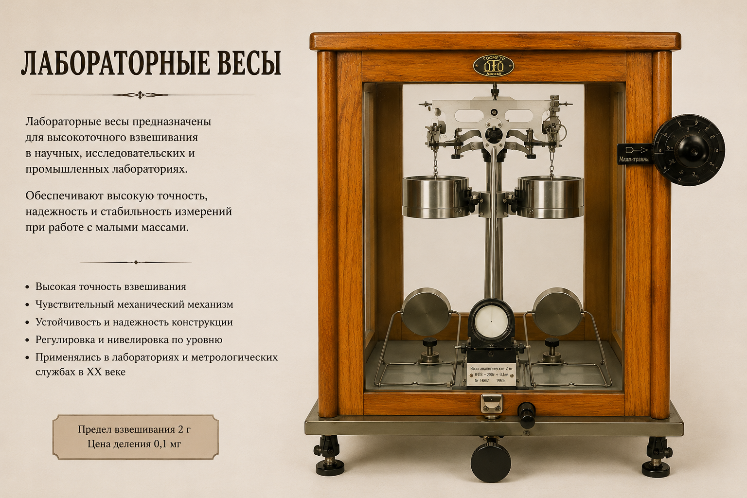 Лабораторные весы
